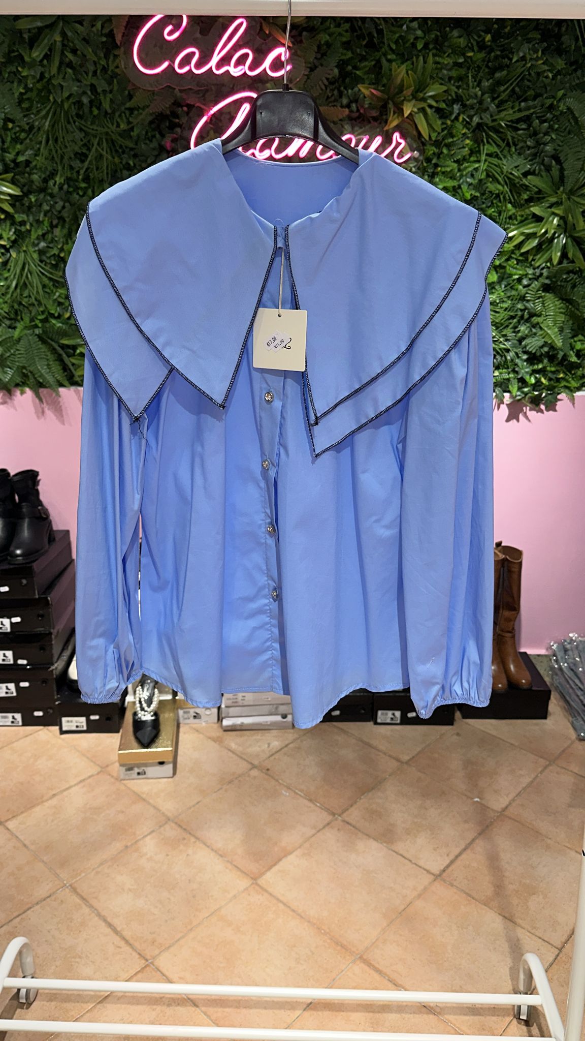 CAMICIA EFFETTO GLAM