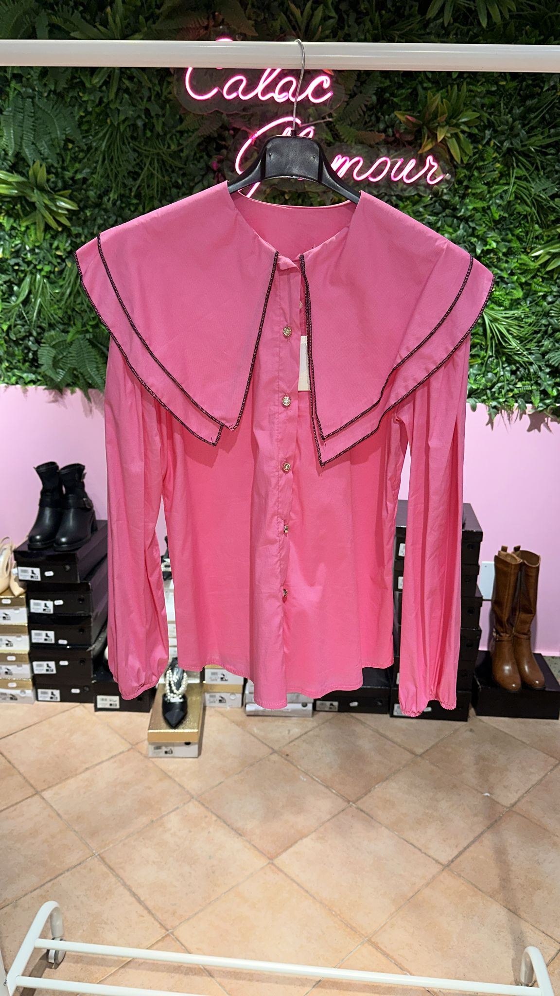 CAMICIA EFFETTO GLAM